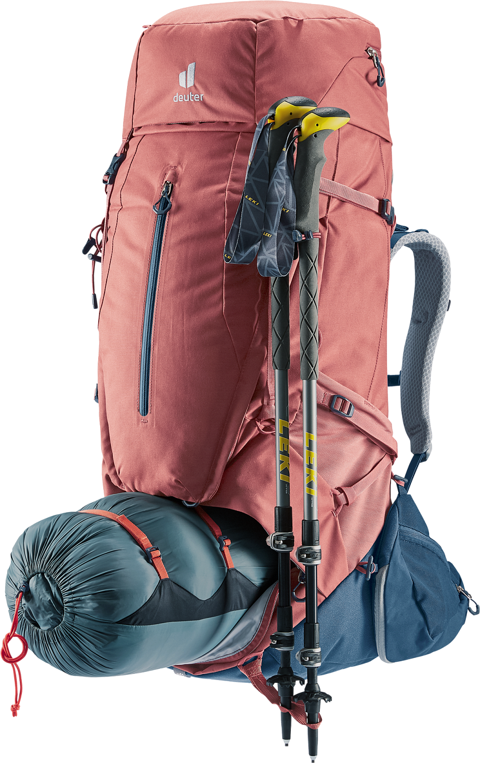 Рюкзак Deuter Aircontact X 70+15 SL Redwood-Ink