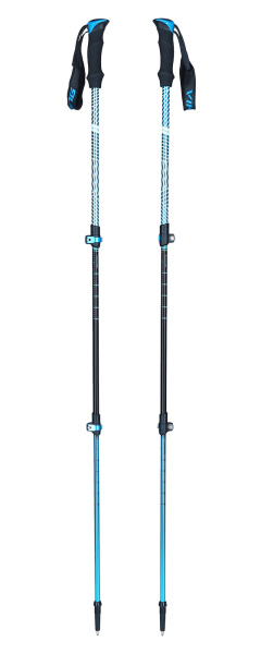 Палки треккинговые VIKING Shiva Trekking Black/Turquise