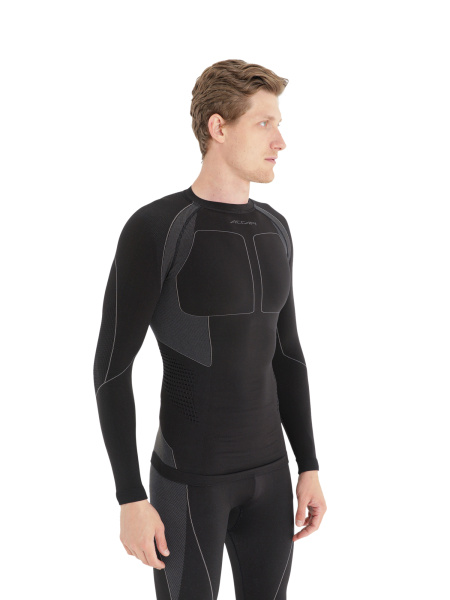 Термобельё верх Accapi Polar Bear Anthracite/Black