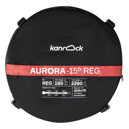 Спальник Kanrock Aurora -15 Regular Red