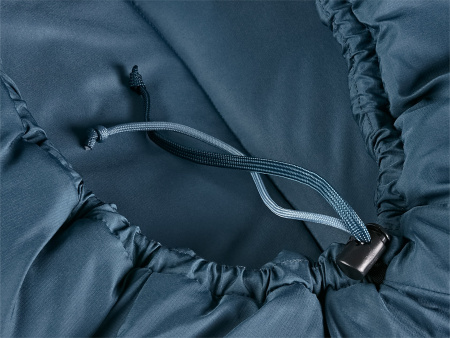 Спальник Deuter Orbit 0° SL левый Arctic/Slateblue