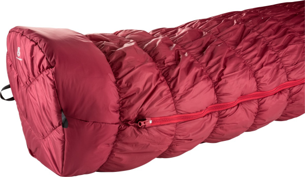 Спальник Deuter Exosphere -6° L правый Cranberry/Fire