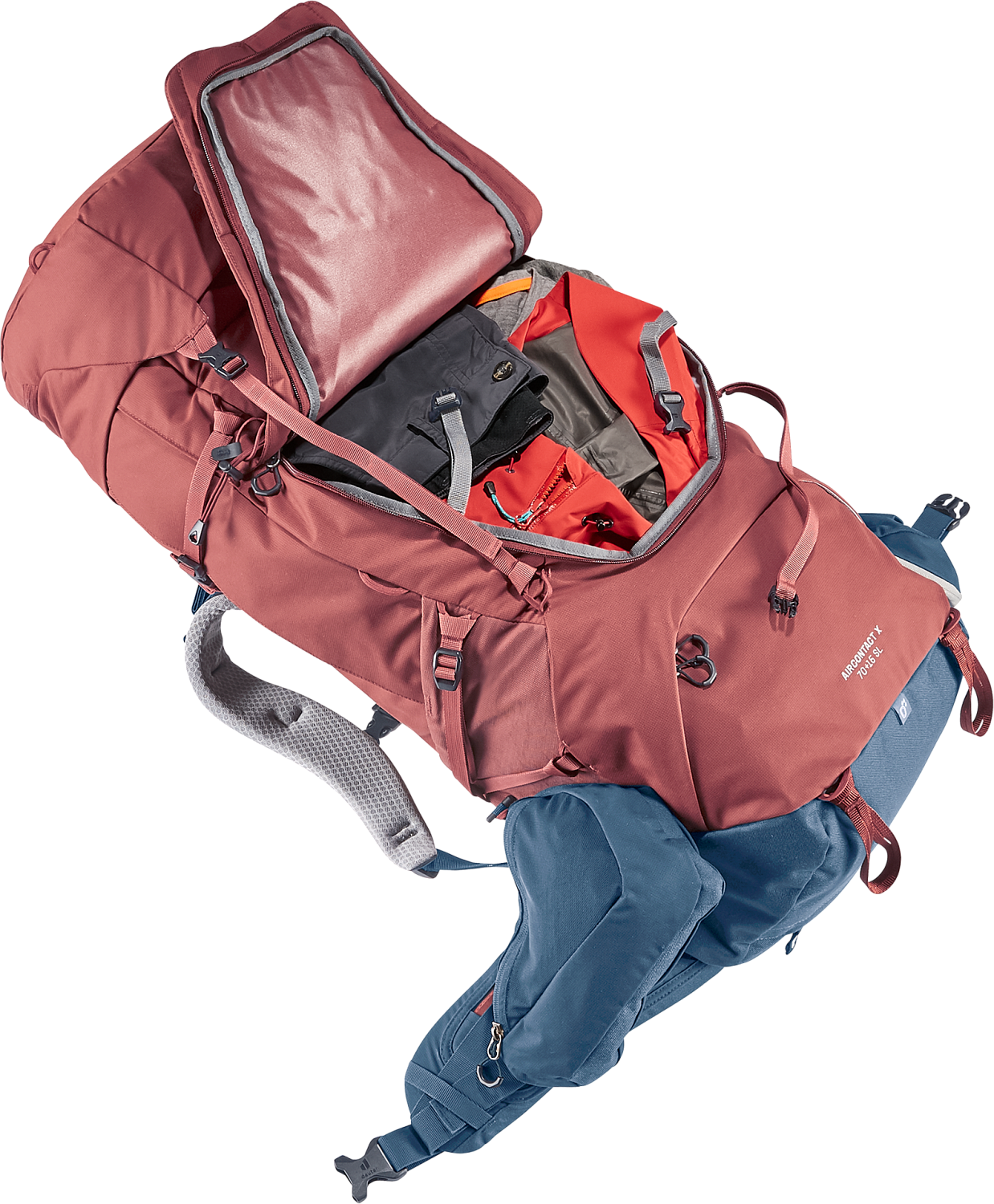 Рюкзак Deuter Aircontact X 70+15 SL Redwood-Ink