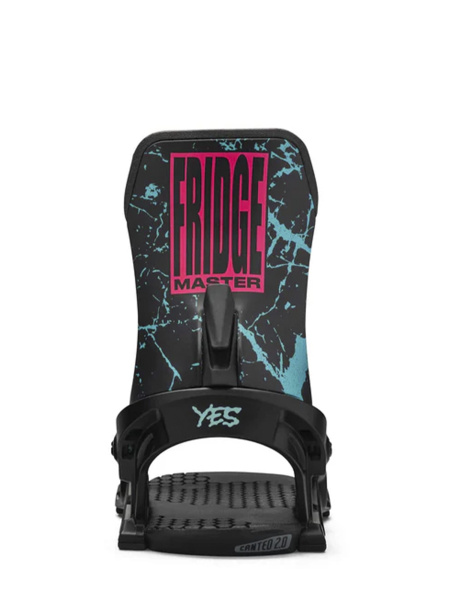 Крепления для сноуборда YES Airmaster Fridge Black