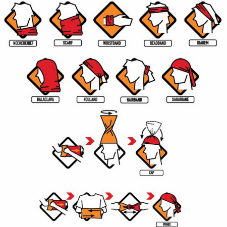 Бандана Buff Merino Midweight Solid Black