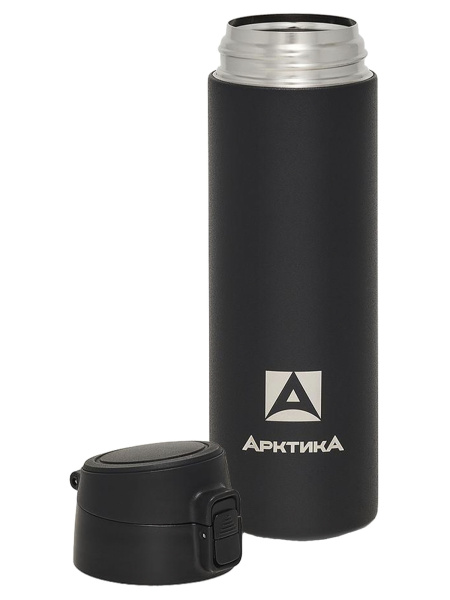 Термокружка Арктика сититерм питьевой, 0,5л Текстурный Черный