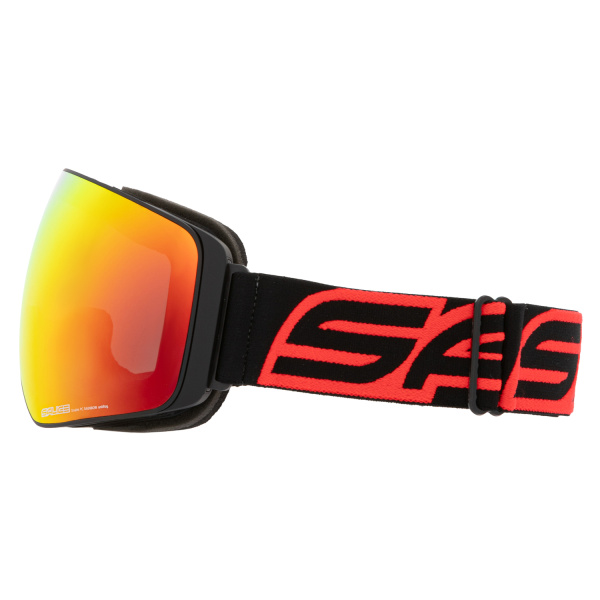 Маска горнолыжная Salice 108DARWF Black/Red DARW Red + Light Radium Spare Lens S1,S3