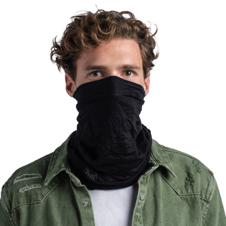 Бандана Buff Merino Lightweight Solid Black
