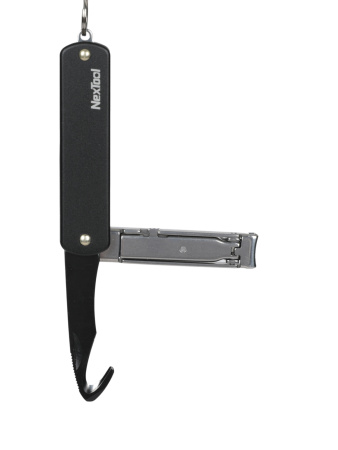Мультиинструмент NexTool Outdoor Multi Functional Nail Clipper Black