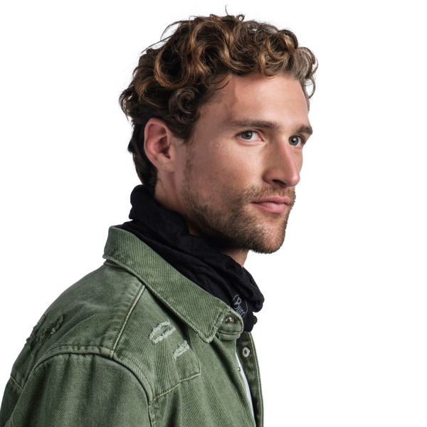 Бандана Buff Merino Lightweight Solid Black