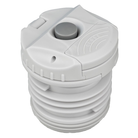 Термос Арктика с узким горлом и пробкой с кнопкой, 0,6л Синий