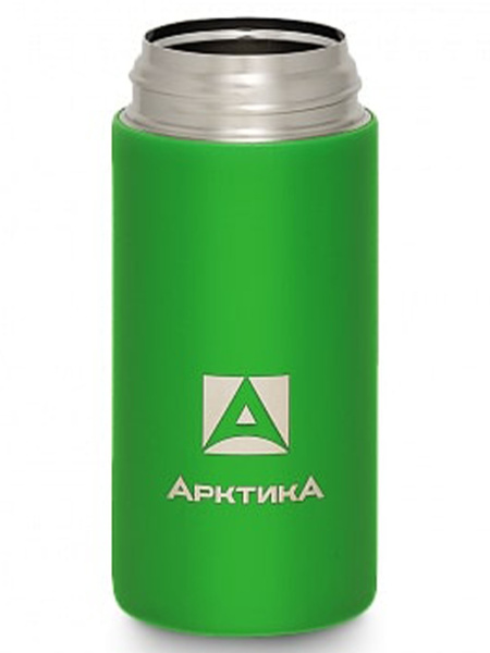 Термокружка Арктика вакуумная облегченная, 0,35л Текстурный Зеленый