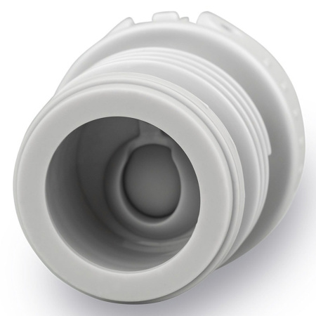 Термос Арктика с узким горлом и пробкой с кнопкой, 0,6л Красный