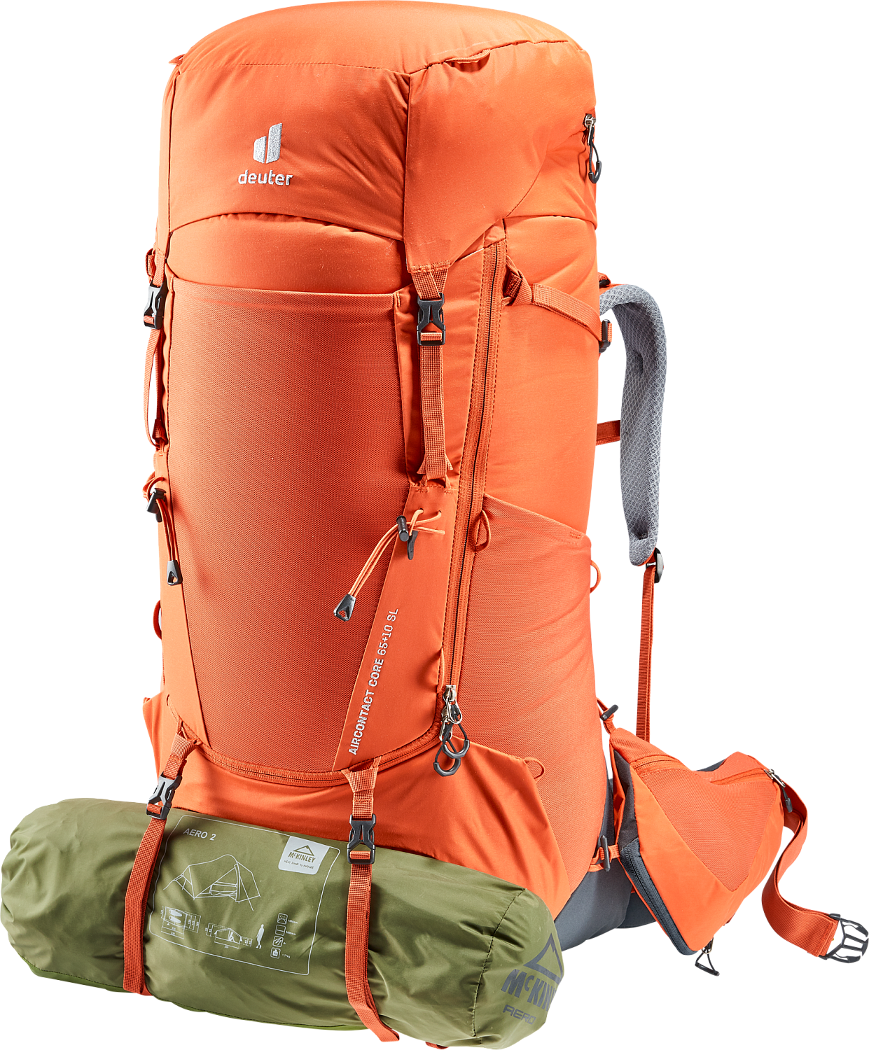 Рюкзак Deuter Aircontact Core 65+10 SL Paprika-Graphite