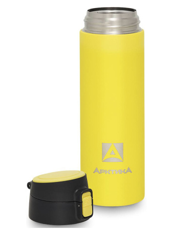 Термокружка Арктика сититерм питьевой, 0,5л Текстурный Желтый