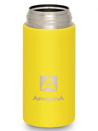 Термокружка Арктика вакуумная облегченная, 0,35л Текстурный Желтый