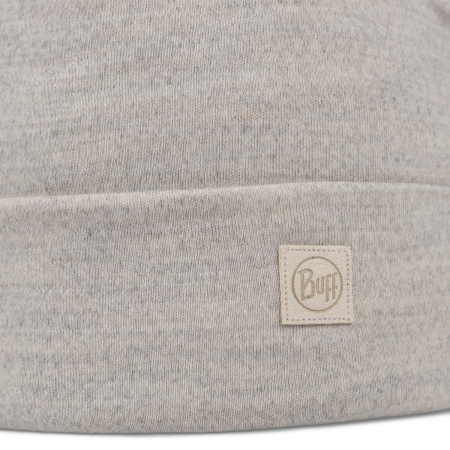 Шапка Buff Merino Heavyweight Hat Solid Cloud