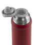 Термос Арктика с узким горлом и пробкой с кнопкой, 0,6л Красный
