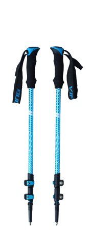 Палки треккинговые VIKING Shiva Trekking Black/Turquise