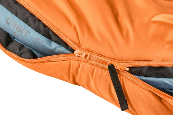 Спальник Deuter Orbit -5° SL левый Mandarine/Slateblue