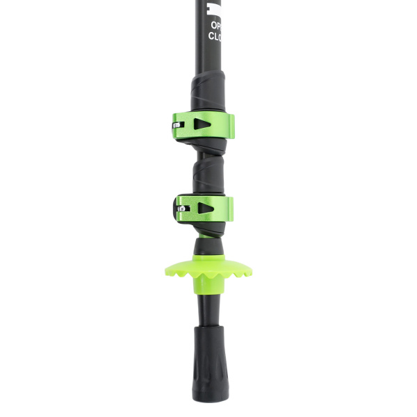 Палки треккинговые VIKING Kivi Trekking Black/Lime