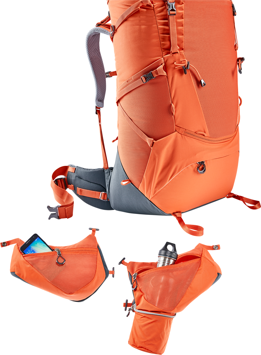 Рюкзак Deuter Aircontact Core 65+10 SL Paprika-Graphite